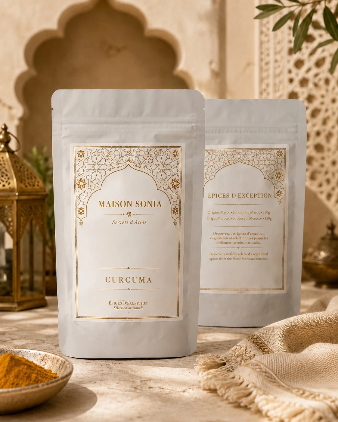 Sachet Curcuma Maison Sonia