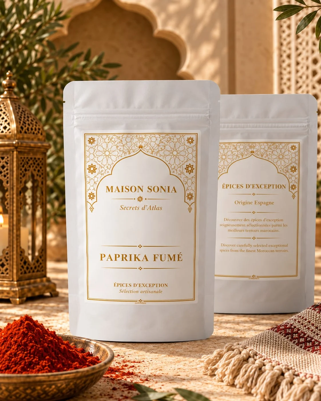 Sachet Paprika fumé Maison Sonia