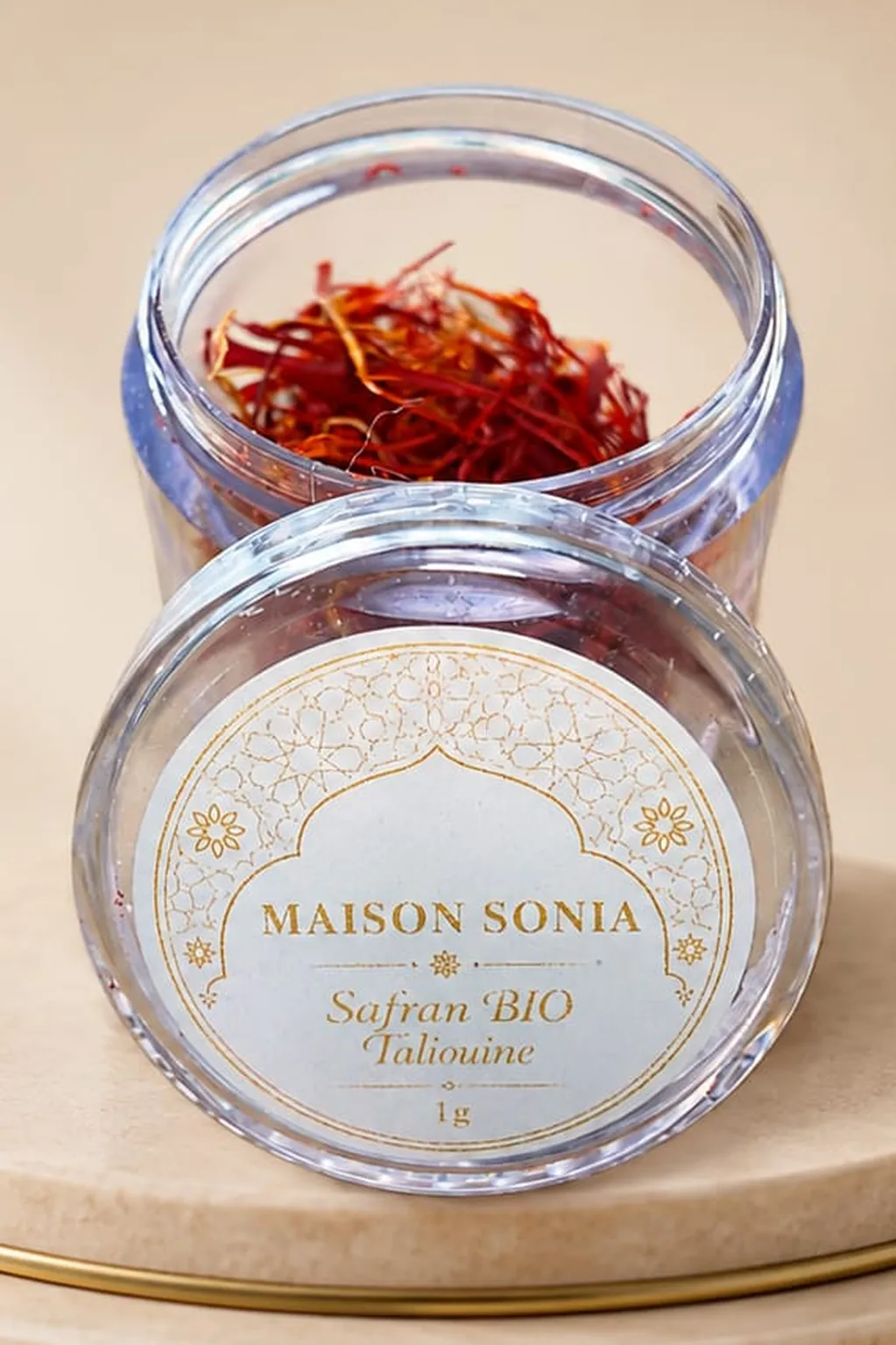 Safran bio Maison Sonia — visuel signature