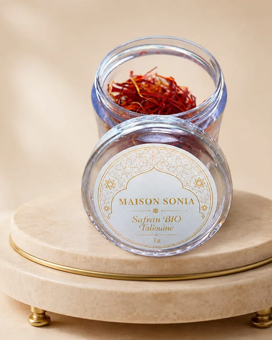 Sachet Safran bio Maison Sonia